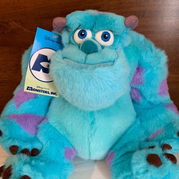 Disney Pixar Collection Monsters INC Sully Plush Toy & Sully Spinning Toy - Picture 4 of 14